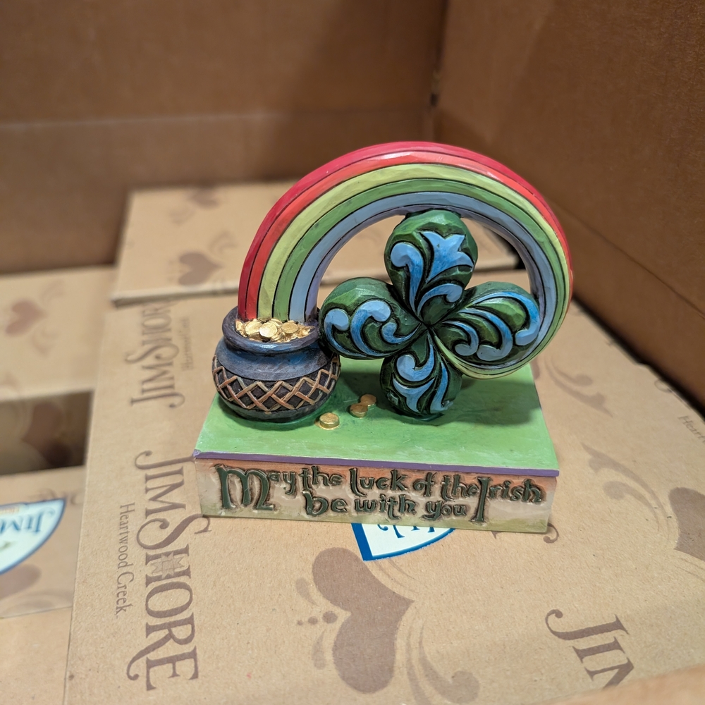 Jim Shore Irish Rainbow Figurine